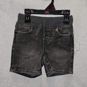 Nwt Kids Charcoal Denim Shorts